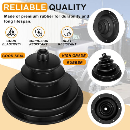 Set of 2 Shift Boots for Kenworth W900 T660 (1999–2010) For00594