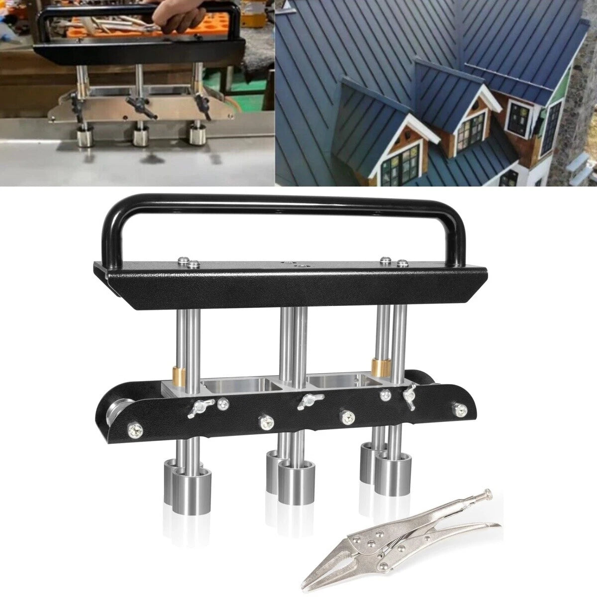 Three-Station Edge Roller Bender for Large Radius Sheet Metal