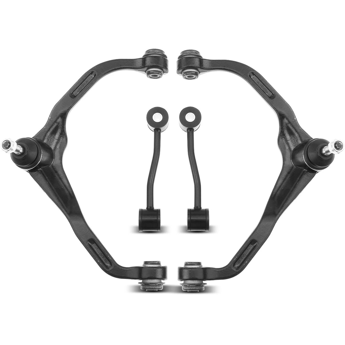 Set of 4 Front Upper Control Arm Ball Joint Sway Bar End Link for Dodge Jeep (52125113AB, 52125113AD, 52125113AE, MS251042, MS251043, K750127)