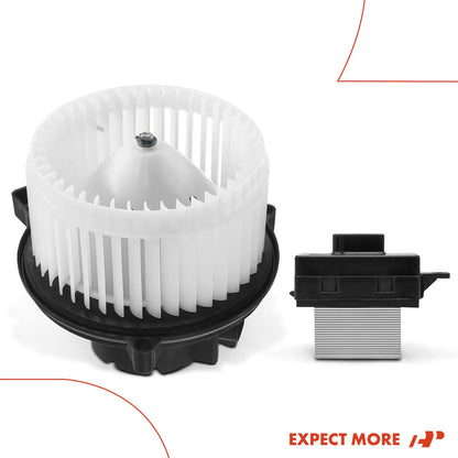 HVAC Blower Motor & Resistor Kit for Ford Fusion Mercury Lincoln (2006–2012) - 8E5Z19E624A, 973057, JA1712, 8E5Z-19E624-A