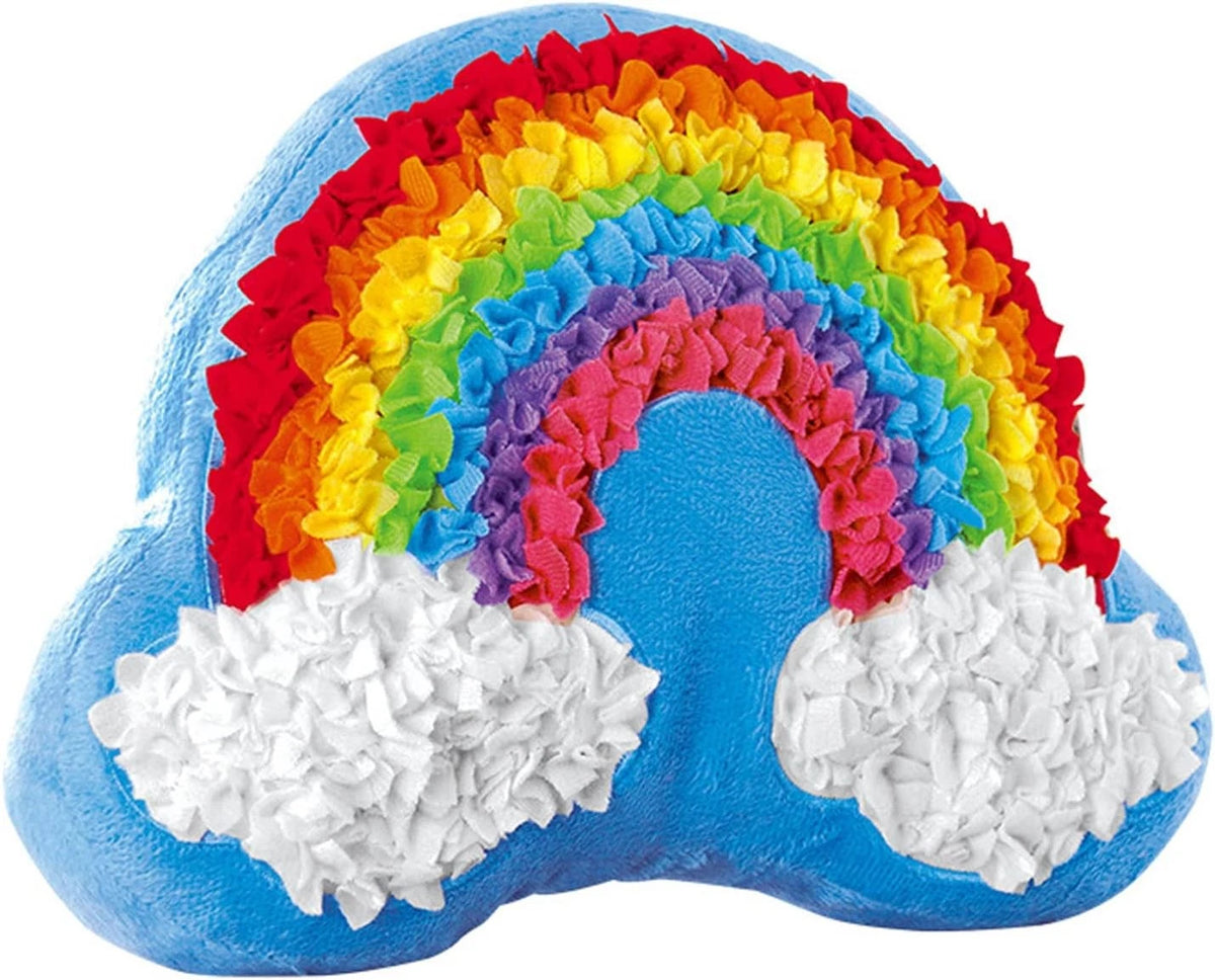 Plush Craft Rainbow Pillow for Art & Crafts (Fabric by Number)