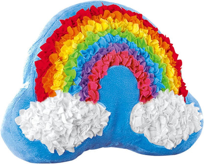 Plush Craft Rainbow Pillow for Art & Crafts (Fabric by Number)