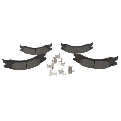 2X Brake Pad Set for Ford E350 Van E150 E250 (2008–2019) BR1329