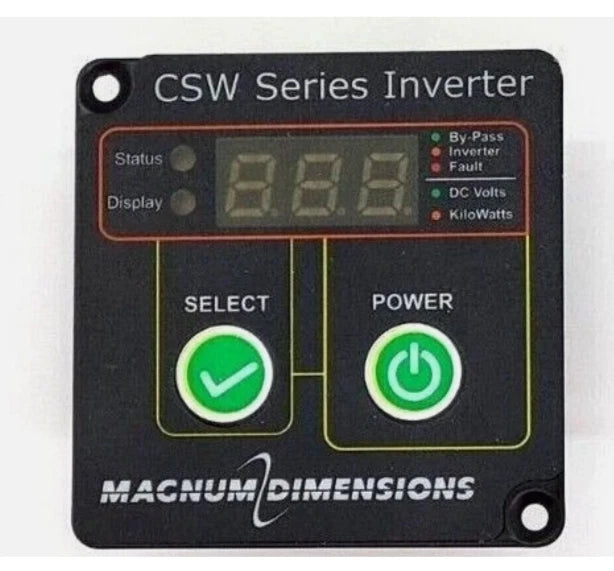 Inverter Remote Control Display for Magnum Dimensions CSW Series