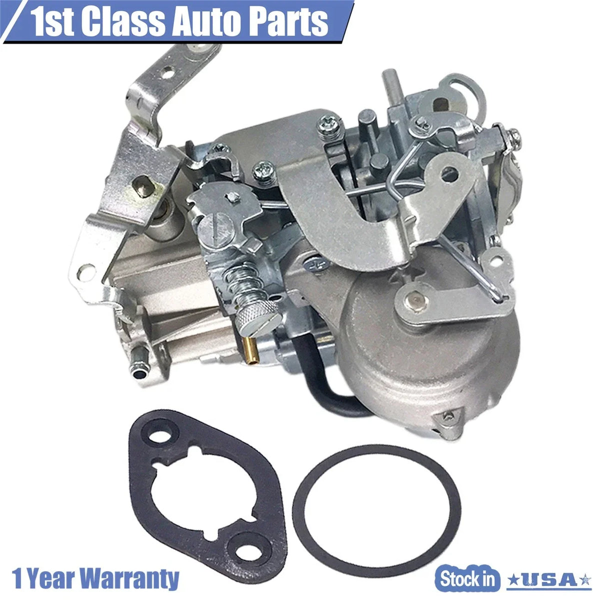 1-Barrel Carburetor for Chevy GMC L6 4.1L 250 & 4.8L 292 (1963–1990) - 7043014