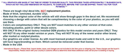 Decal Graphic Kit for Suzuki LTZ400, Kawasaki KFX400 (2003–2008)