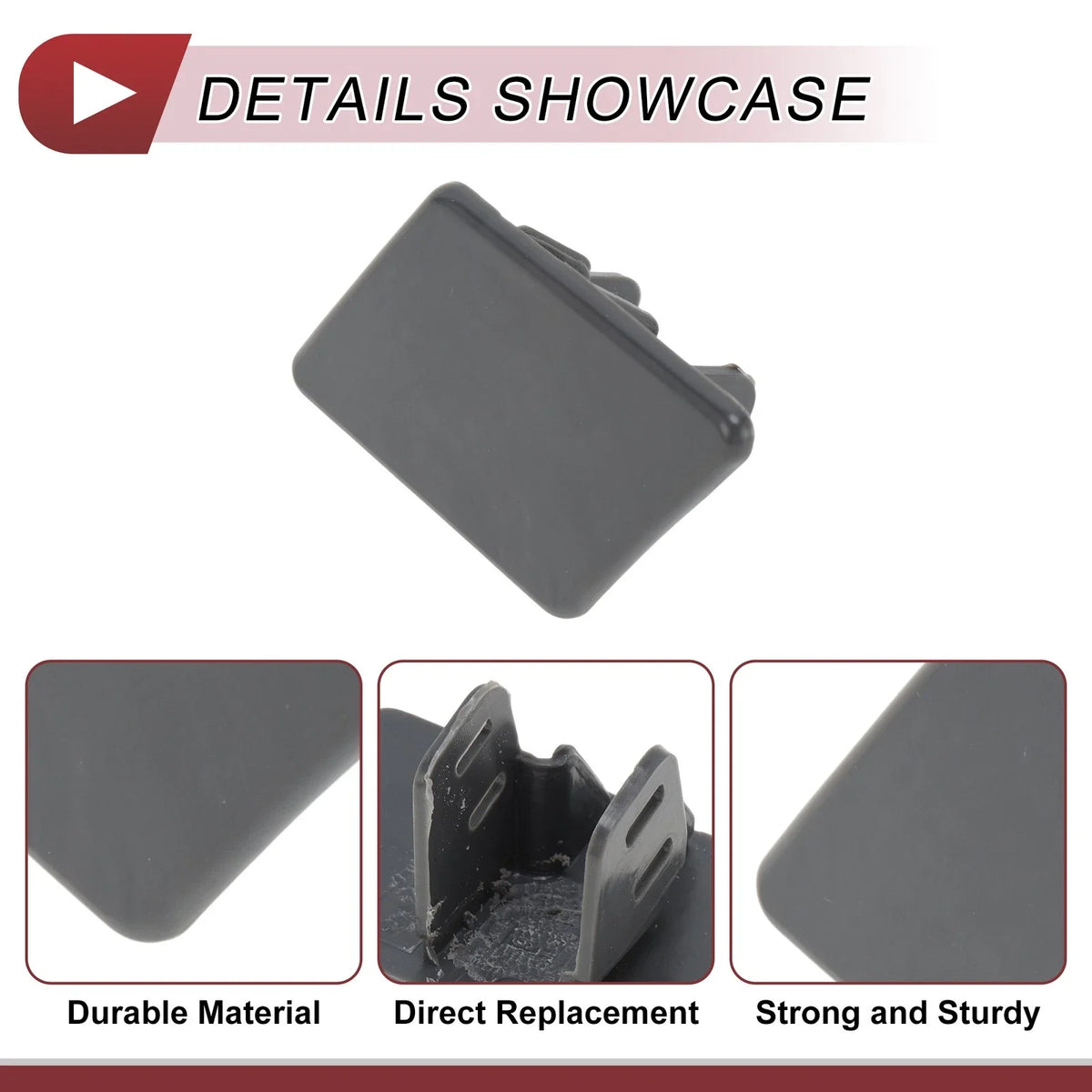 Bumper Headlight Washer Nozzle Cover Cap No. 61677892647 for BMW 328i (2012–2013)