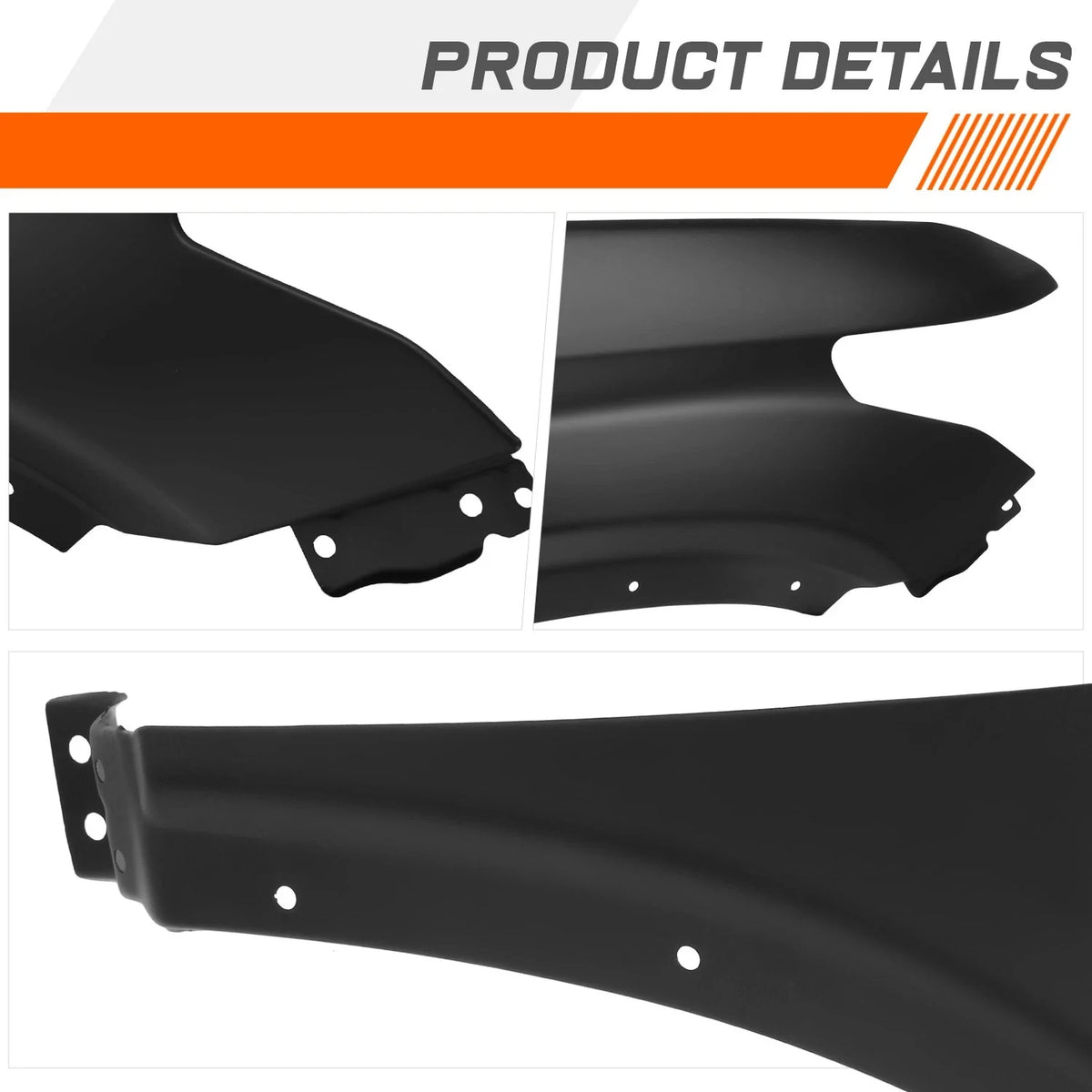 Steel Front Passenger Right Side Fender Panel for Chevrolet Traverse (2018–2024)