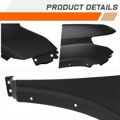 Steel Front Passenger Right Side Fender Panel for Chevrolet Traverse (2018–2024)