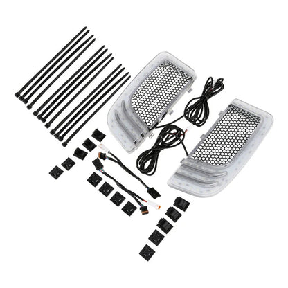Fairing Lower Grilles LED Turn Signals for Harley Street Road Glide (2014–2023)