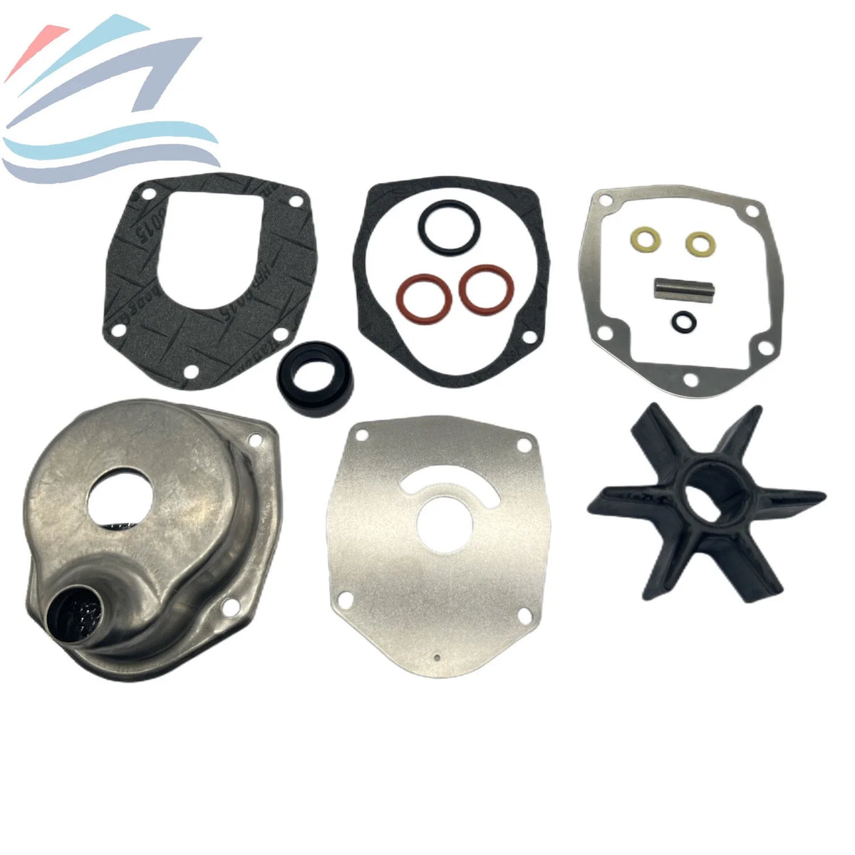 Water Pump Impeller Kit for Mercury 4-Stroke 40-70 HP Outboard (EM 46-817275A5)