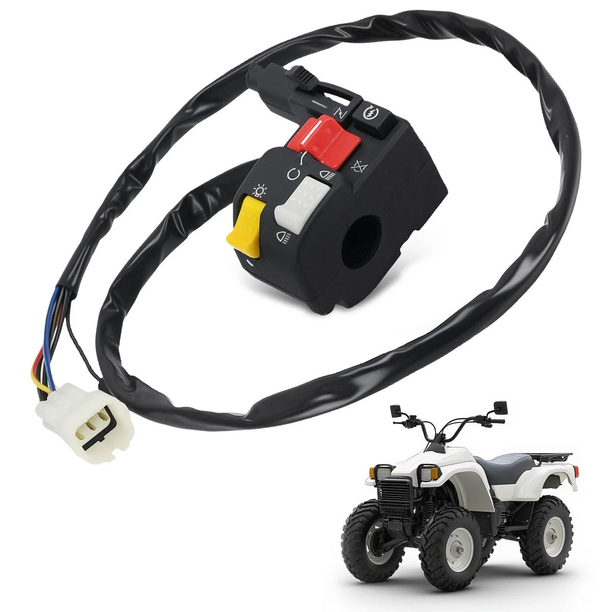 Handlebar Start Stop Switch for Honda Fourtrax Foreman 400 TRX400FW (1995–1996)