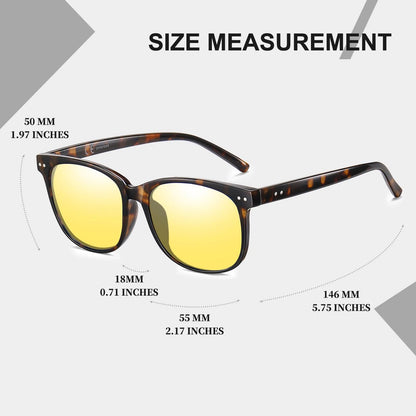 Night Vision Driving Glasses Polarized HD Anti Glare Sunglasses