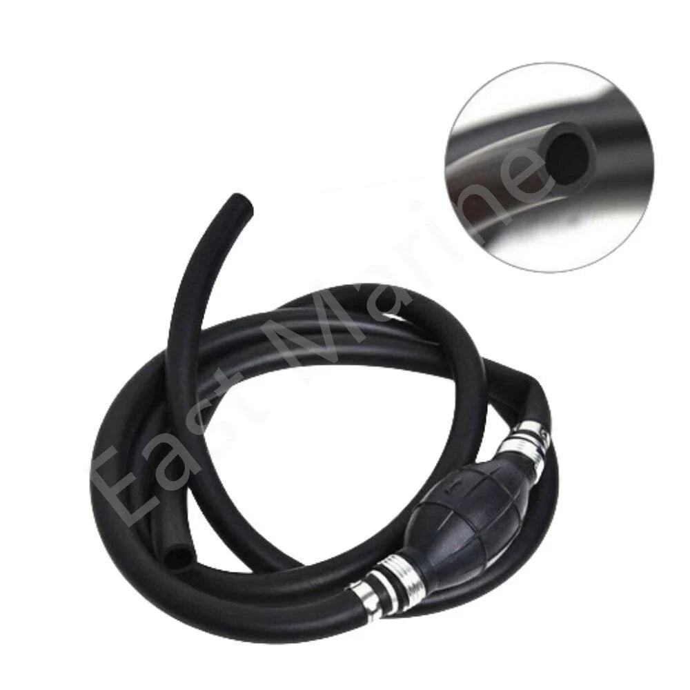 3/8" Fuel Hose Line Assembly with Primer Bulb for Marine Outboard Motors