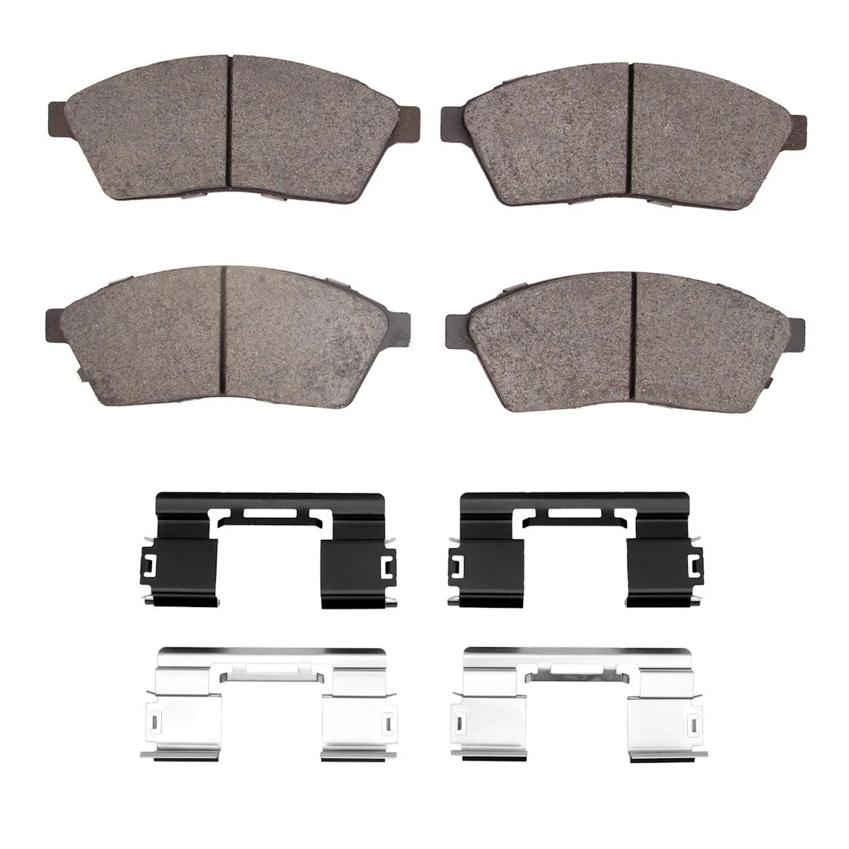 2X Brake Pad Set for Cadillac SRX (2010–2016) 2551-1422-01 With Performance