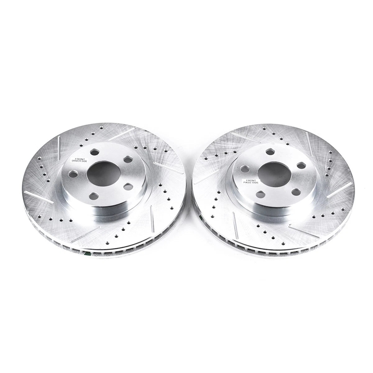 Set of 2 Powerstop Brake Discs JBR931XPR for Scion tC Toyota Corolla (2000–2010)