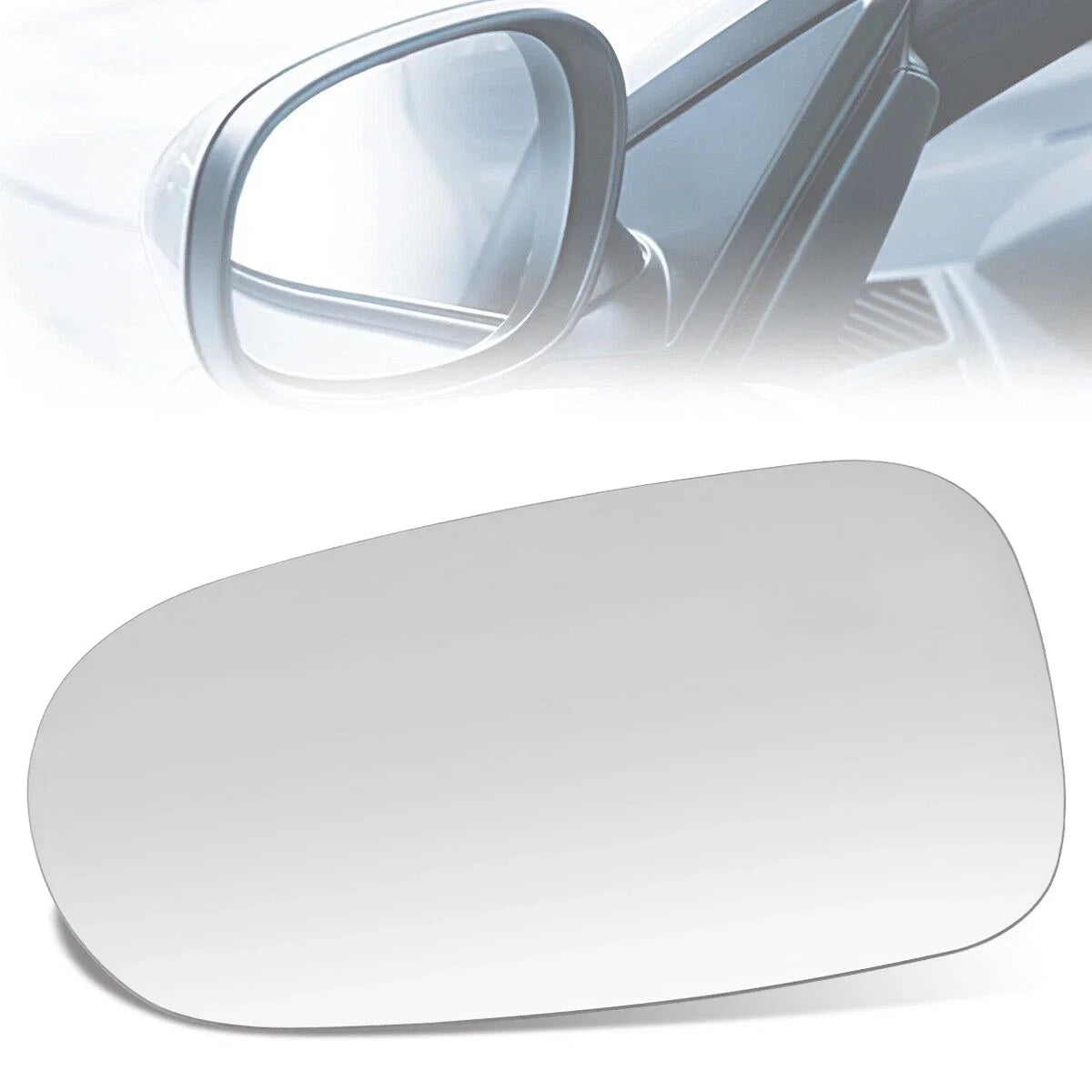 Driver Side Rear View Door Mirror Glass for Nissan Altima (1993–1997)