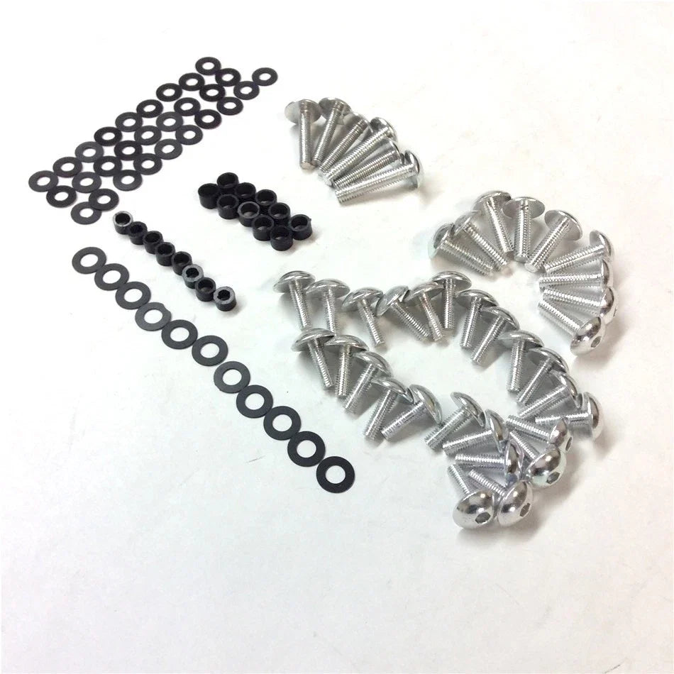 Aluminum Fairing Bolt Kit for Yamaha YZF R6 (2003–2007), YZF R6S (2006–2010)