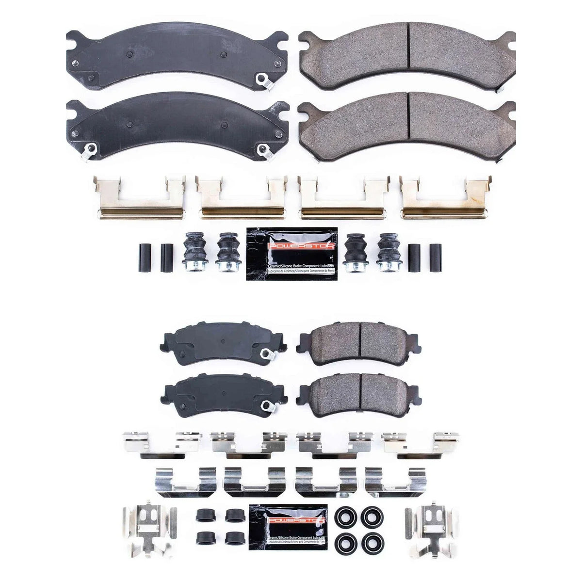 PowerStop Z23 Carbon-Fiber Ceramic Disc Brake Pad Kit for DeVille DTS (2006–2011)
