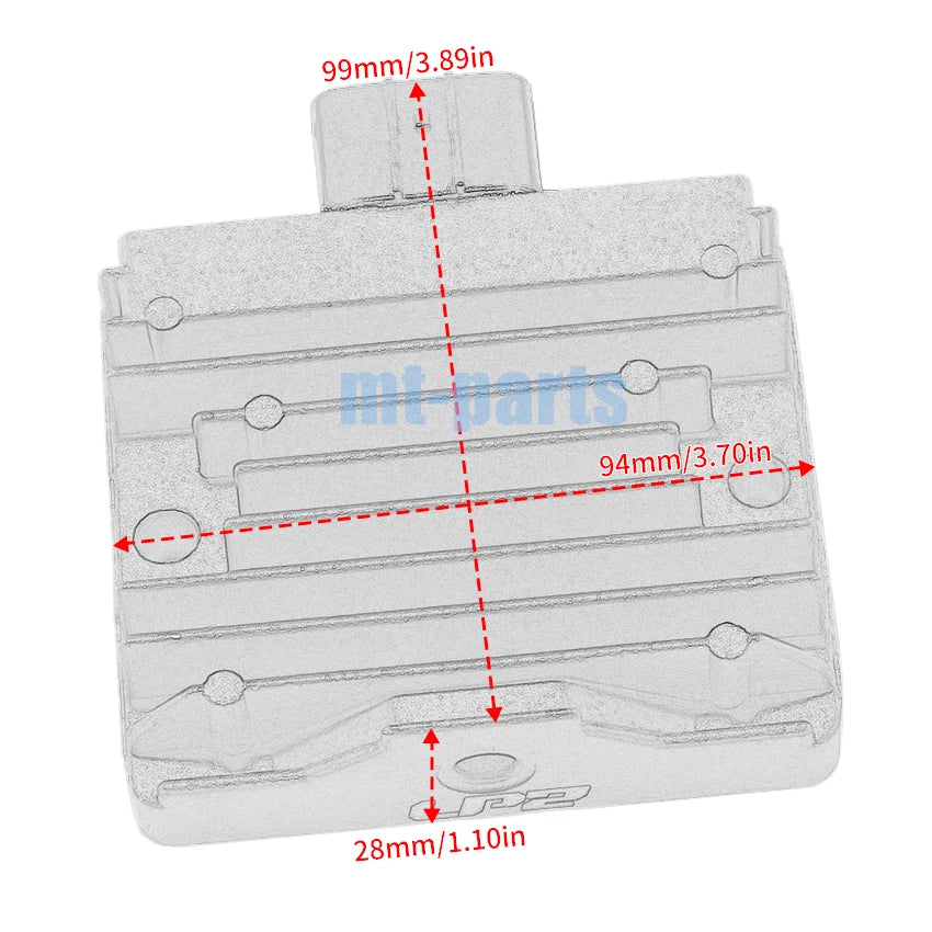 Regulator Rectifier for Kawasaki ZX1000 Ninja1000SX (2020–2021) / ZX636 Ninja ZX6R (2019–2021)