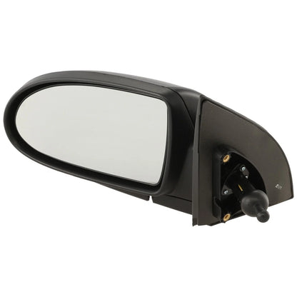 Set of 2 Textured Black Side Mirrors for Hyundai Accent (2007)