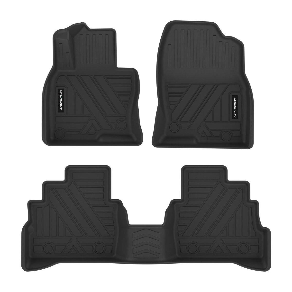 Set of 3 All Weather Floor Mats for Mazda CX-5 (2018–2023) NOVA500FMMCX5