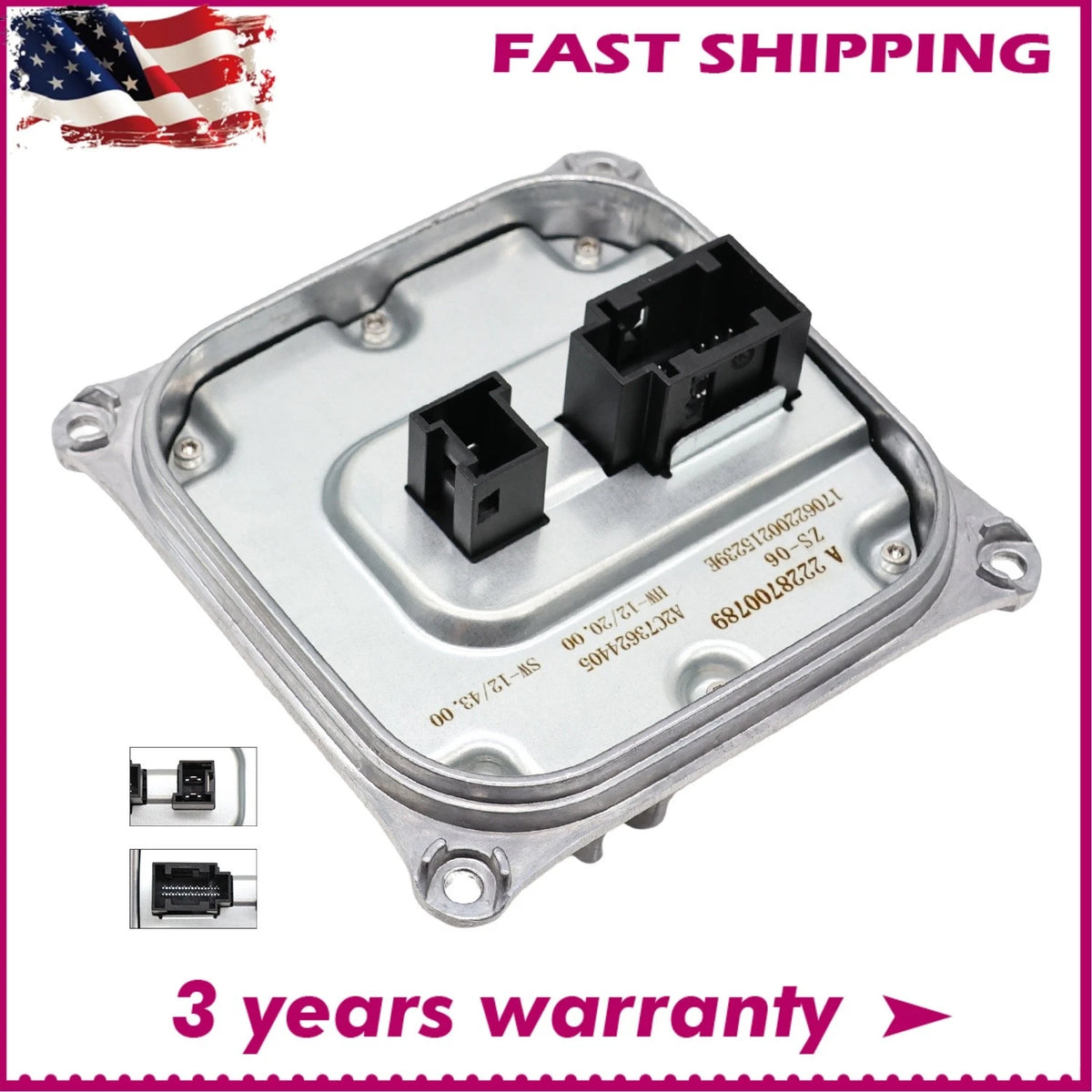 LED Headlight Ballast for Mercedes-Benz (A2228700789, A2C73624405, 222870078980)