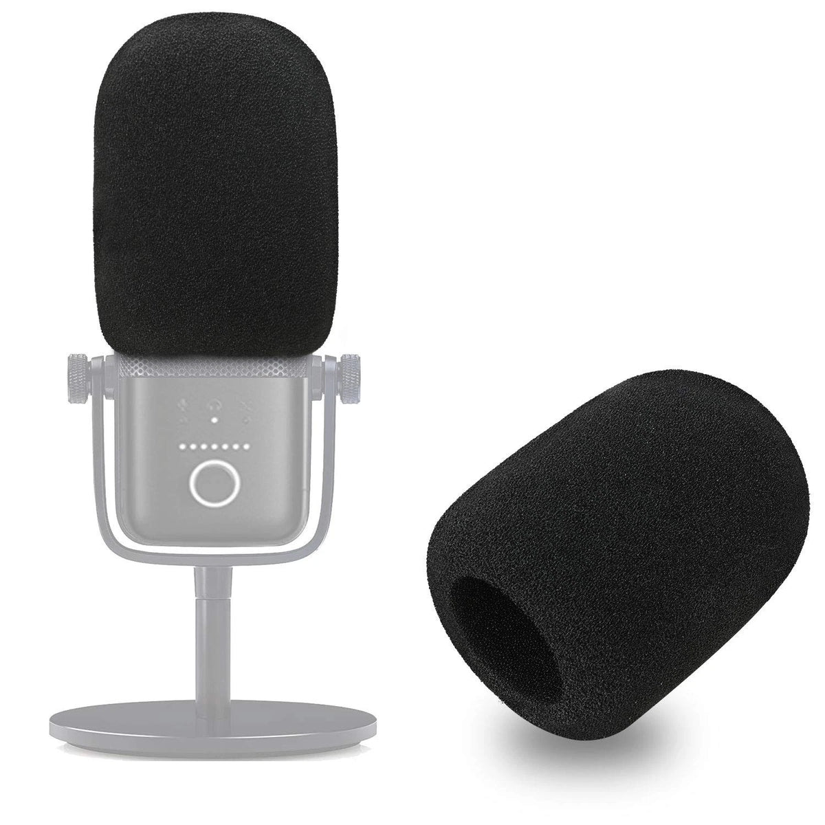 Wave 3 Pop Filter for Microphones (Professional Mic Windscreen Foam Cover)
