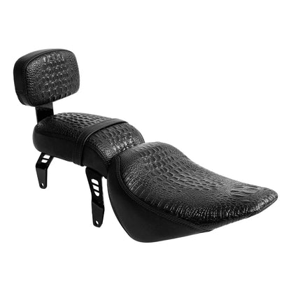 Black Rider Passenger Seat for Indian Scout Bobber (2018–2024), Scout Sixty (2016–2024)