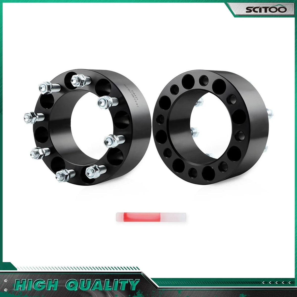 2X 3" Wheel Spacers 9/16-18 for Ram 2500 3500 (2011–2013)