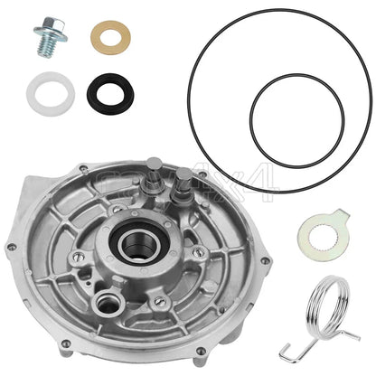 Rear Brake Backing Plate Kit w/Bearing Seals for Honda Rancher 350 400 (2000–2007)