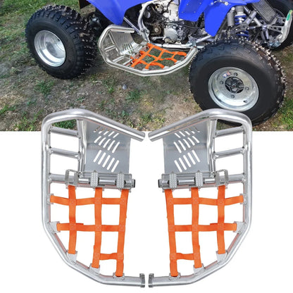 Silver Nerf Bars for Honda TRX 450R 450ER Sportrax (All Years)
