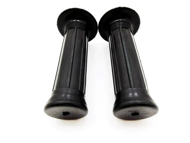 Black Hand Grip Set for YAMAHA YZ250 (1974-1980) - Left & Right Pair