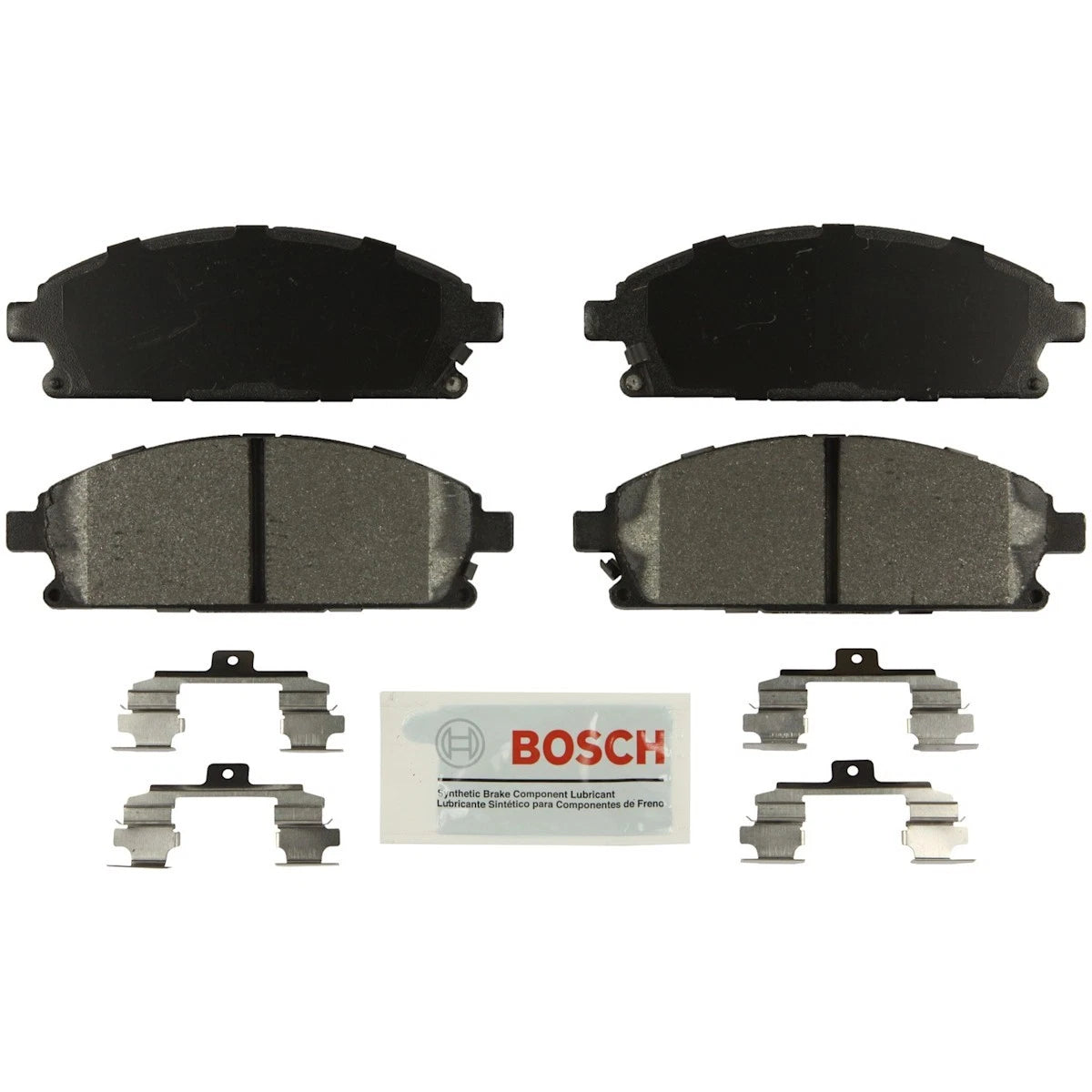 2X BE855H Brake Pad Set Front for Nissan Quest (1999–2009)