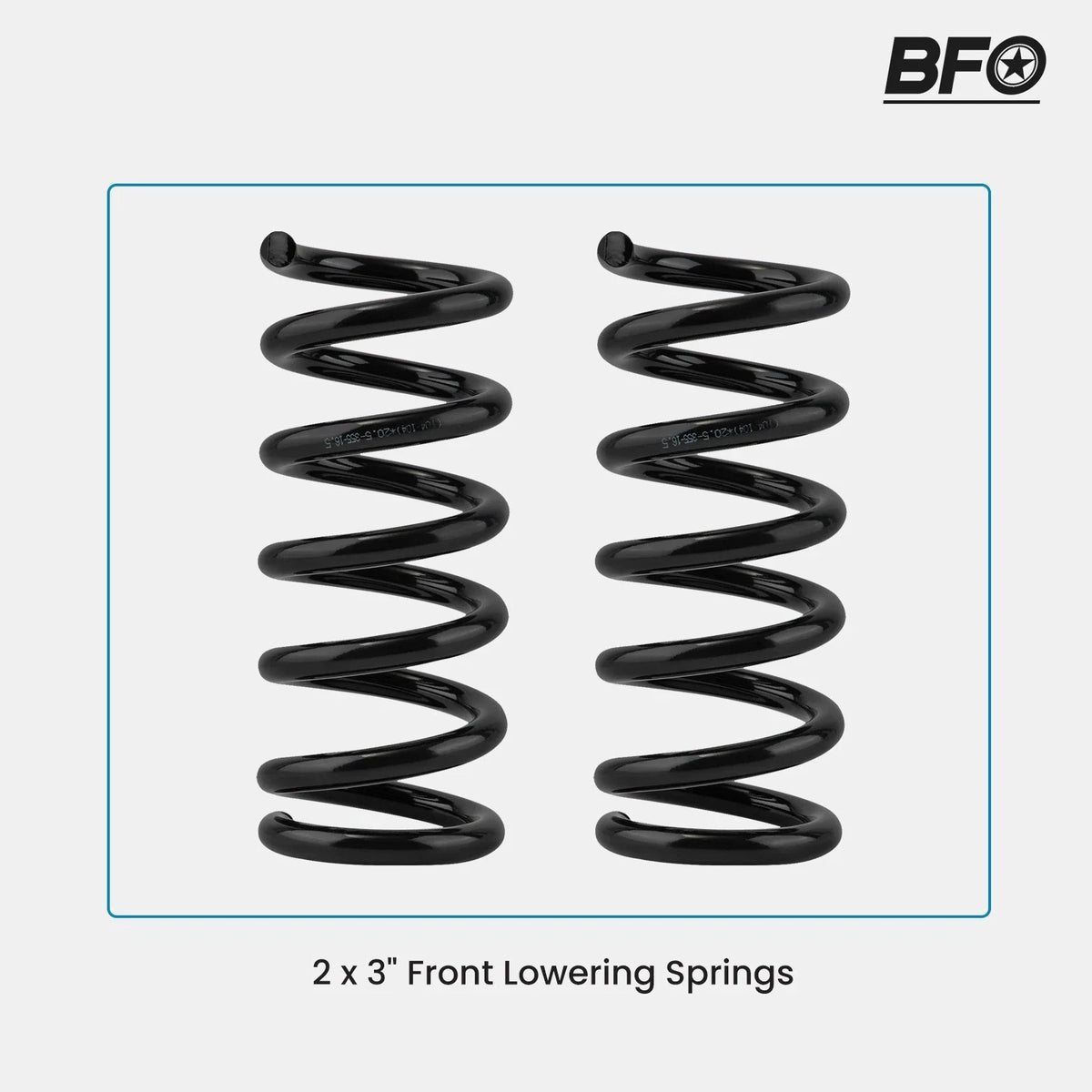 3" Front Drop Coil Springs Lowering Kit for Chevy GMC C1500 2WD (1988–1998)