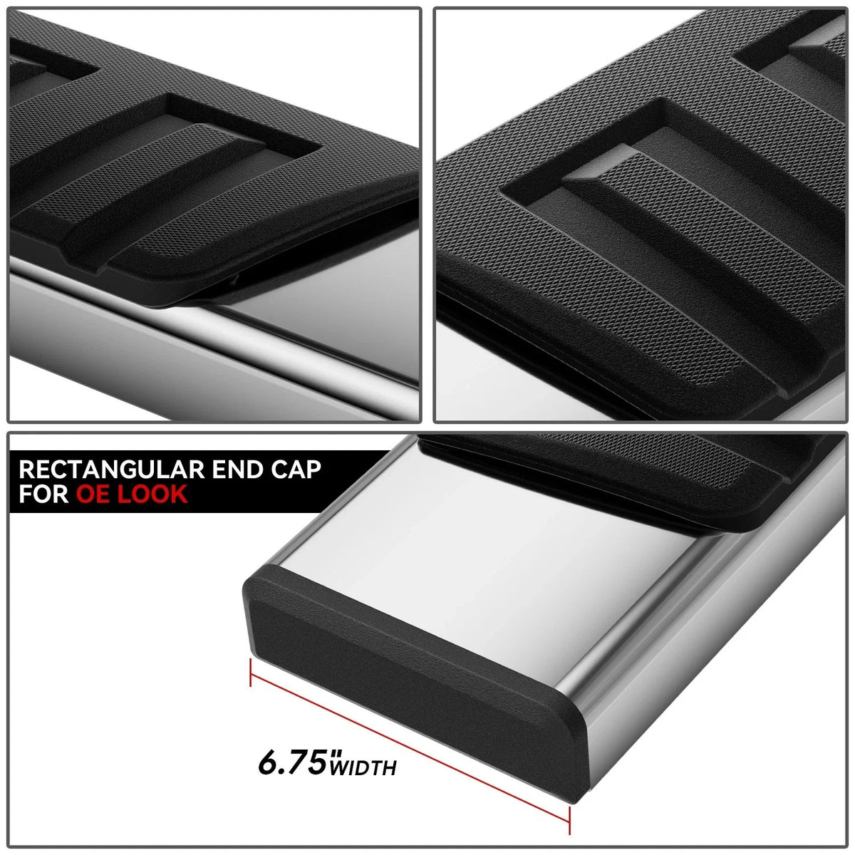 Stainless Steel Side Step Bars for Ram 1500 Quad Cab (2019–2024)
