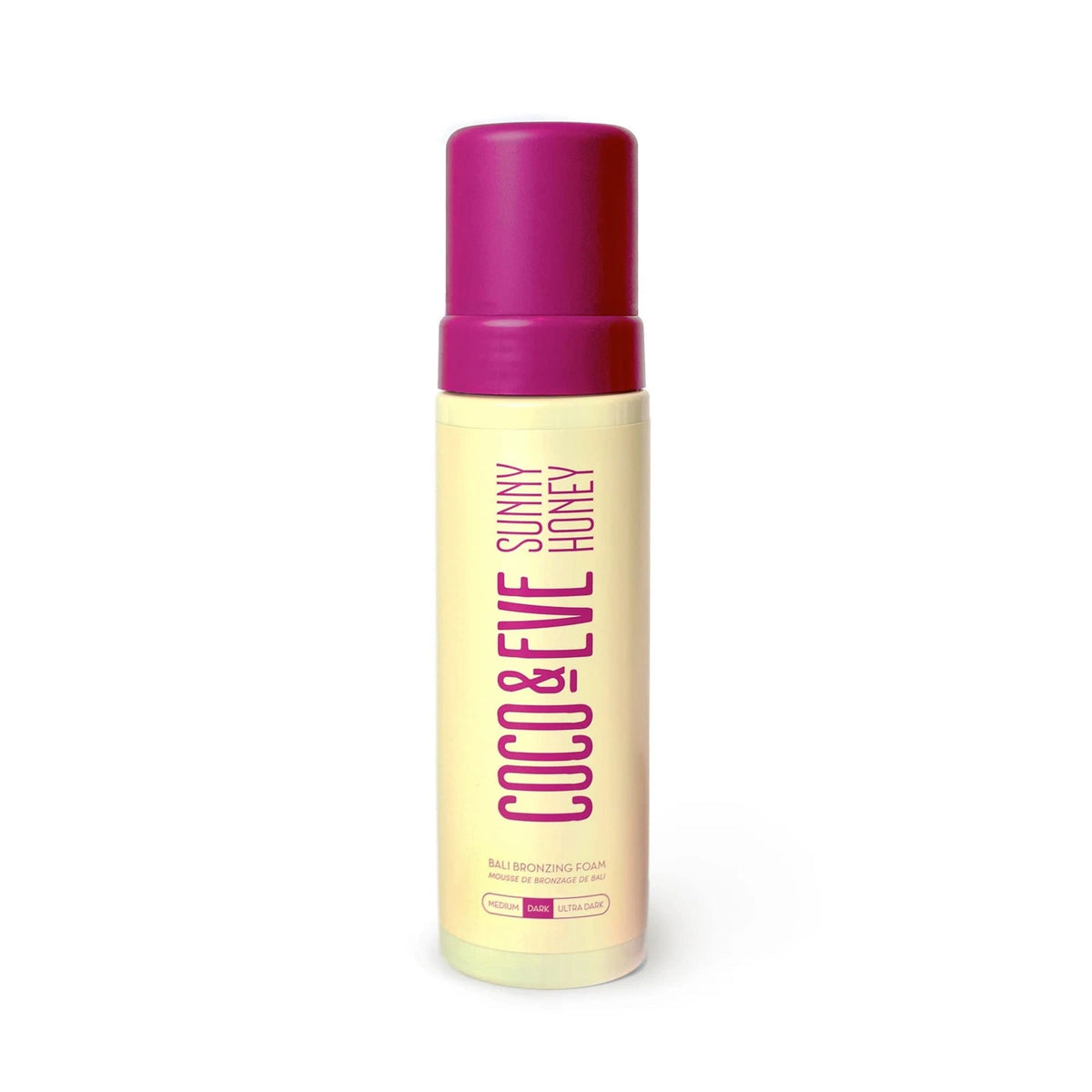 Self Tanner Foam for Coco & Eve Sunny Honey (Dark) 6.7 Fl Oz