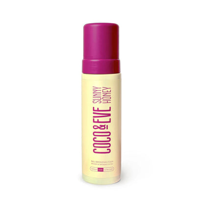 Self Tanner Foam for Coco & Eve Sunny Honey (Dark) 6.7 Fl Oz
