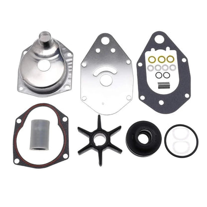 Water Pump Impeller & Housing Rebuild Kit for Mercury 50HP 55HP 60HP (2X)
