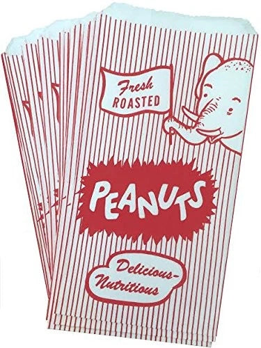 Paper Peanut Bags for Outside the Box Papers (Pack of 150)