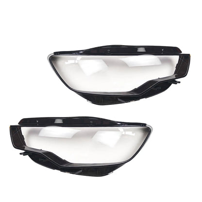 Clear Headlight Lens Covers for Audi A6 C7 (2011–2015) 4G0941044E, 4G0941044B