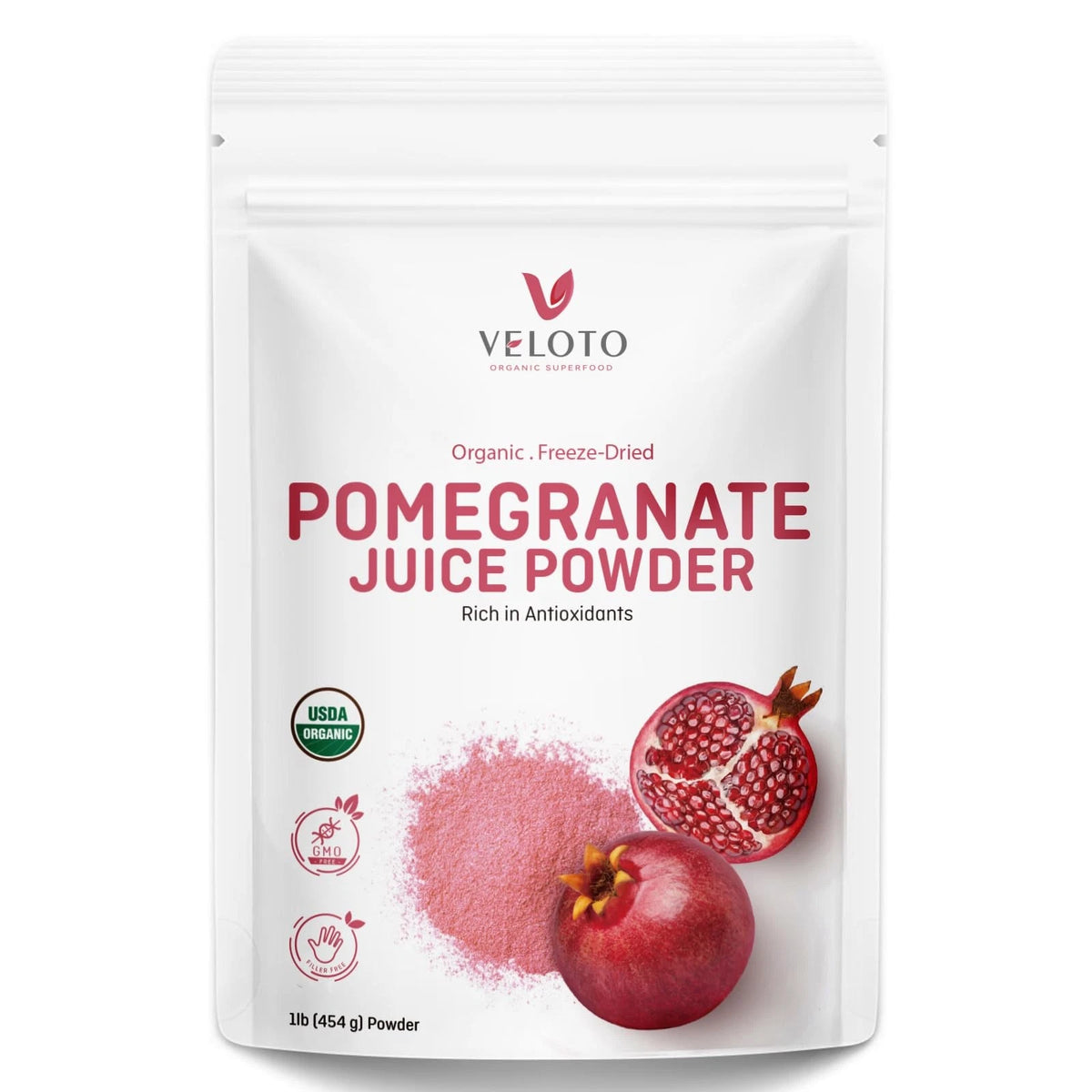Organic Pomegranate Juice Powder 16 Ounce (Pack of 1)