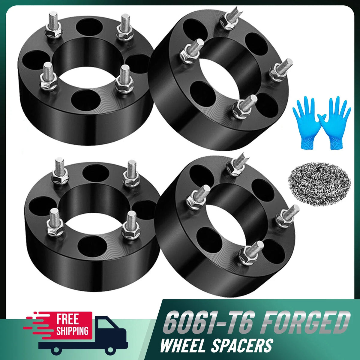 4x 2" Wheel Spacers for Yamaha Big Bear Grizzly Kodiak Rhino (2000–2023)