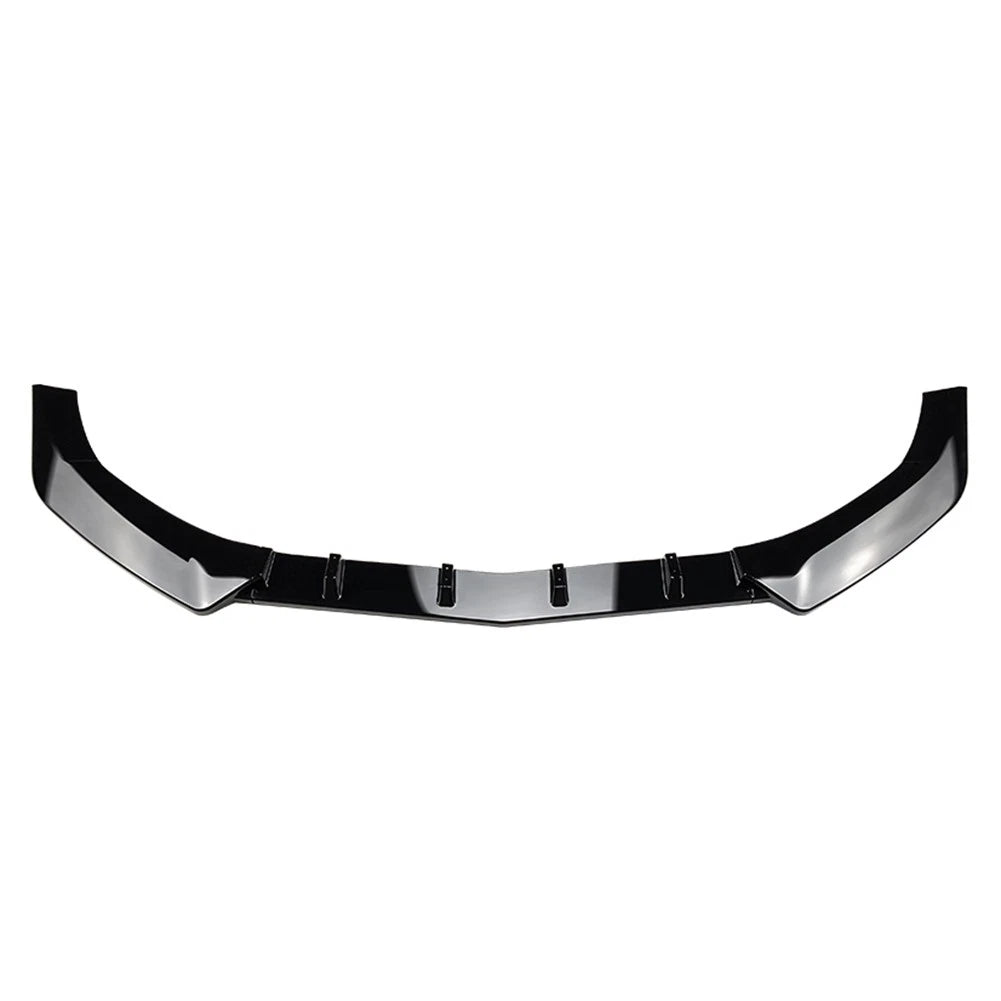 Front Bumper Lip Spoiler Kit for Benz E Class W212 (2013–2015) Black