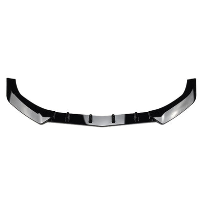 Front Bumper Lip Spoiler Kit for Benz E Class W212 (2013–2015) Black