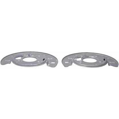 Set of 2 Brake Dust Shields for Chevy Sierra 3500 HD (2011–2019) 947-016