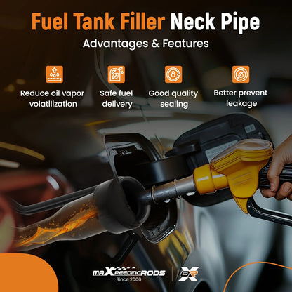 Fuel Tank Filler Neck for Toyota 4Runner (1996–2000) Black