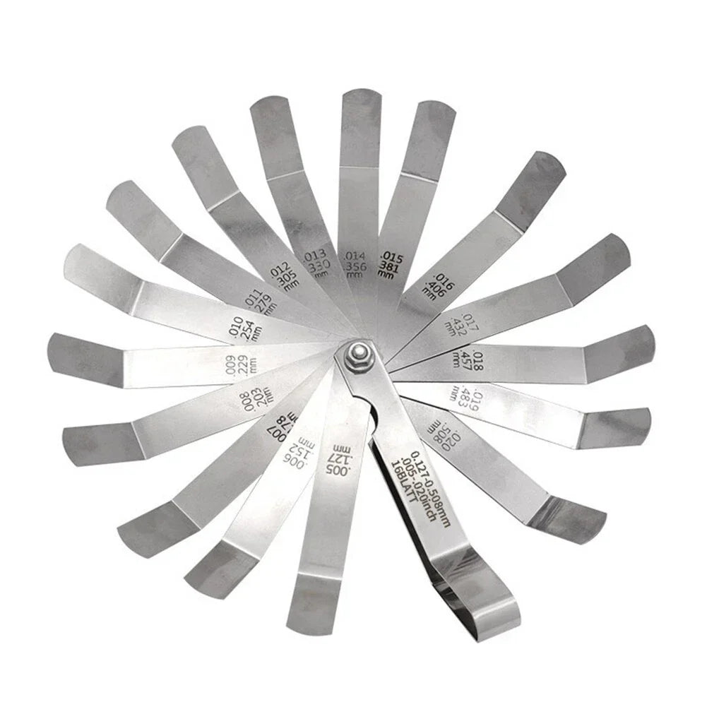 Valve Adjustment Stainless Steel Motorcycle Feeler Gauge for All Makes