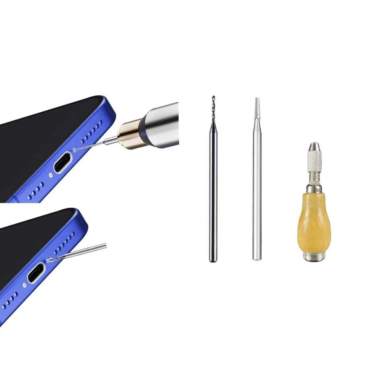 2X Damaged Screw Removal Tool for Cell Phone (No Specific Years)