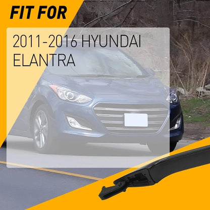 Set of 4 Exterior Door Handles for Hyundai Elantra (2011–2016)
